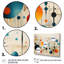 «Green Green Beige Mid Century Abstract Retro III», reproduction d'art sur toile-1851683852-1851683855