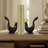 Cast Iron Seal Bookends