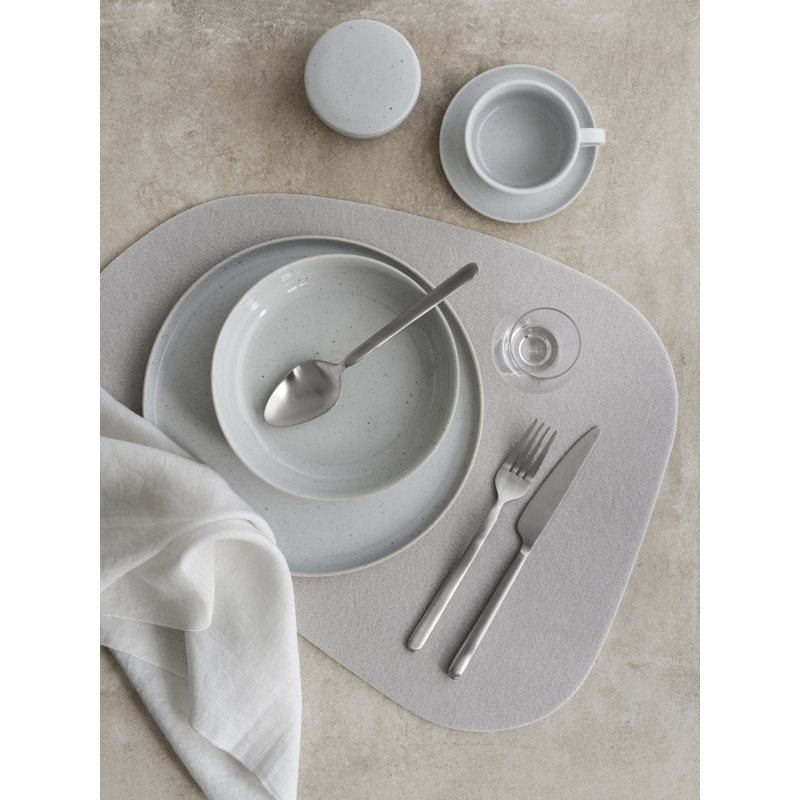 Stella Matte Stainless Steel 16-Piece Flatware Set