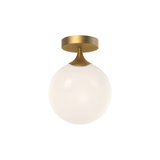 Nedra Glass Semi Flush Mount