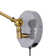 Cimarron Iron Plug-in Swing Arm Sconce with USB Charging Port