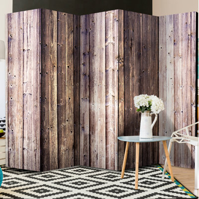 Everalda  Solid Wood Folding Room Divider