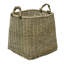 Hand Woven Wicker Laundry Basket with Handles