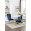 Chaise d'appoint rembourrée (ensemble de 2)-1684657676