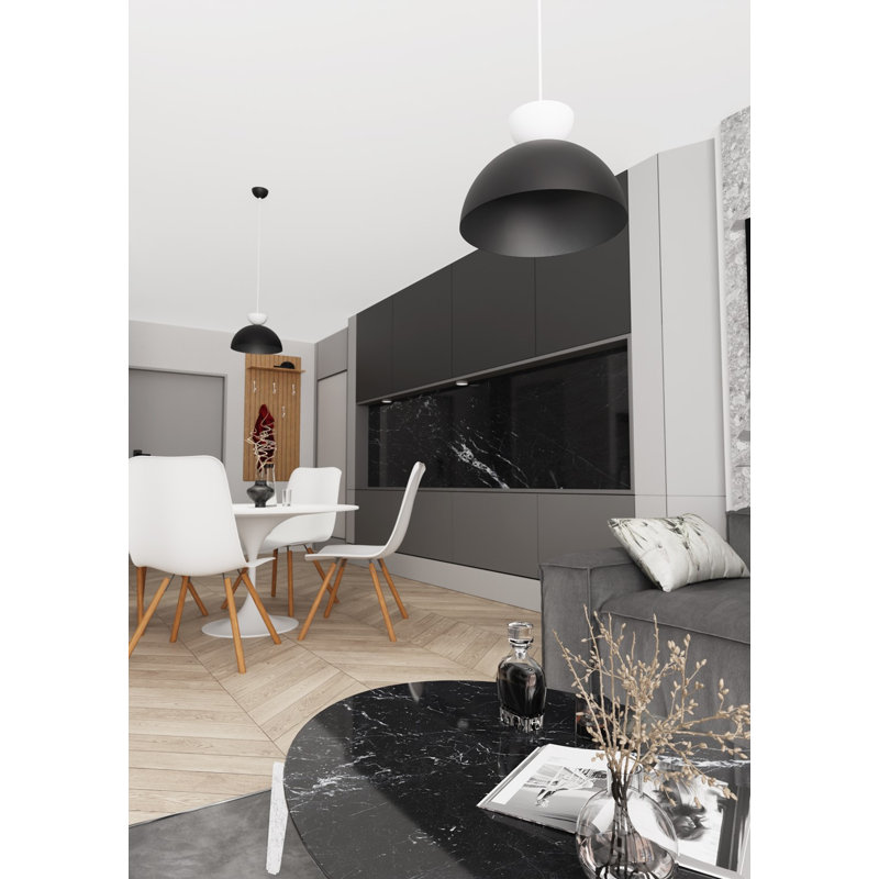 LUNARO 1S BL, 140cm H x 30cm W x 30cm D, Black