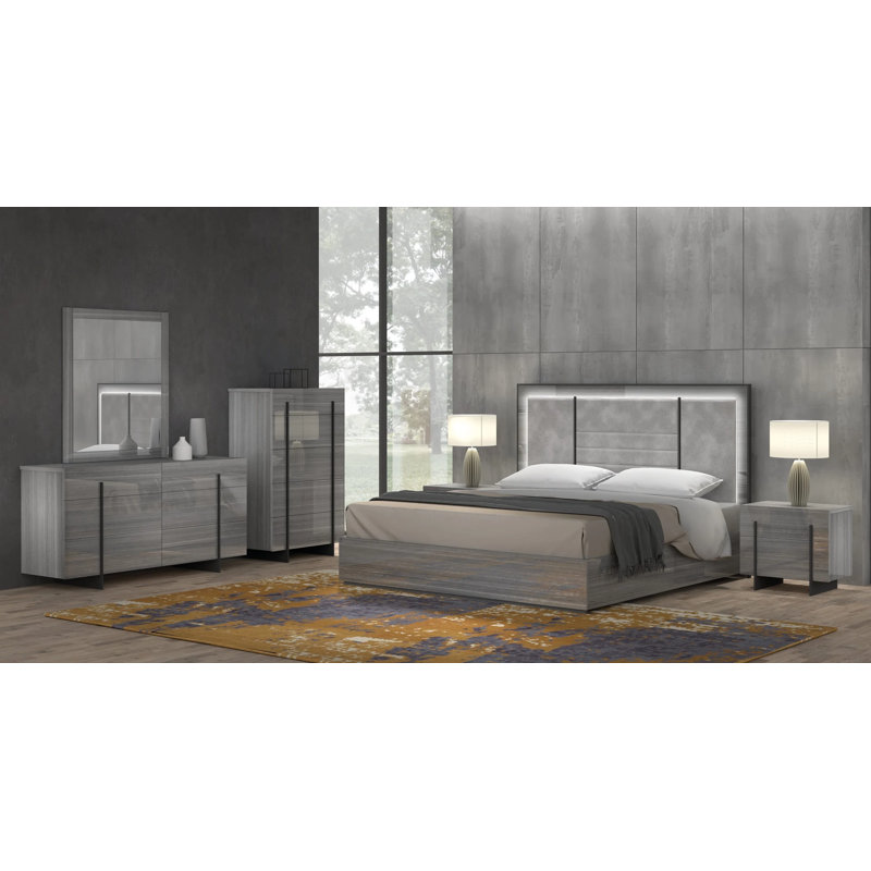 Brokaw Upholstered Platform Bed, King