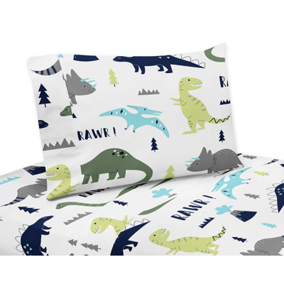 Ensemble de draps 4 pièces Mod Dinosaur