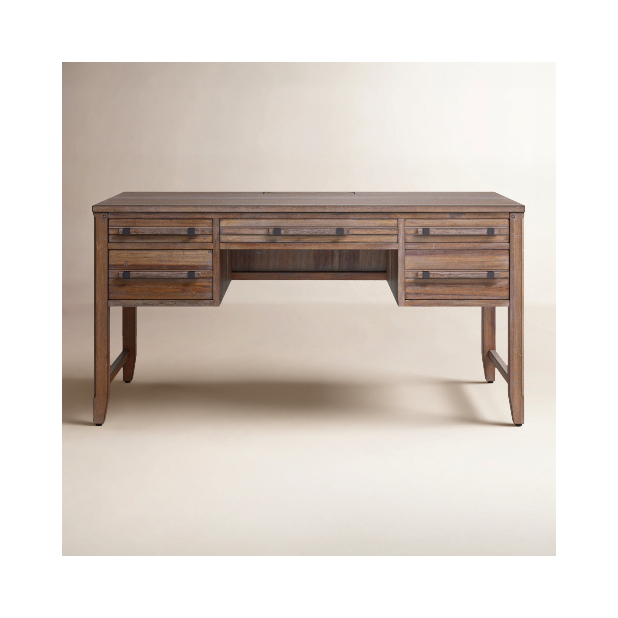Sumi Writing Desk, Weathered Gray