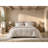 Premium Cotton Jacquard Bedding Sets, Full Queen Botanical Duvet Cover
