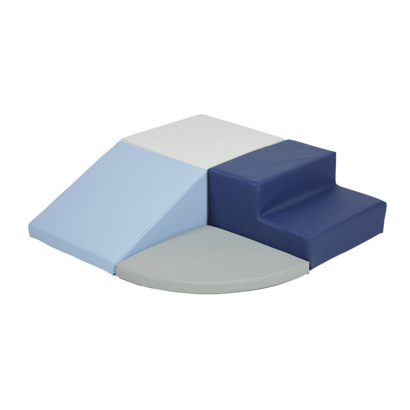 SoftScape Toddler Playtime Corner Climber Navy Powder Blue