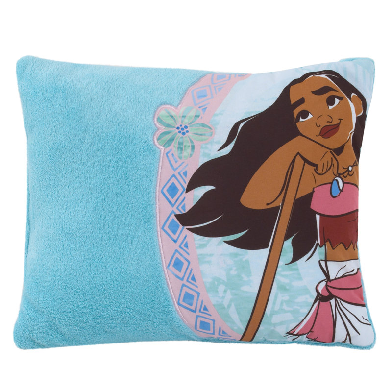 Disney Reversible Characters 100% Polyester Toddler Pillow