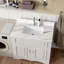 Dessus de meuble-lavabo en marbre 37 pouces-2027526775