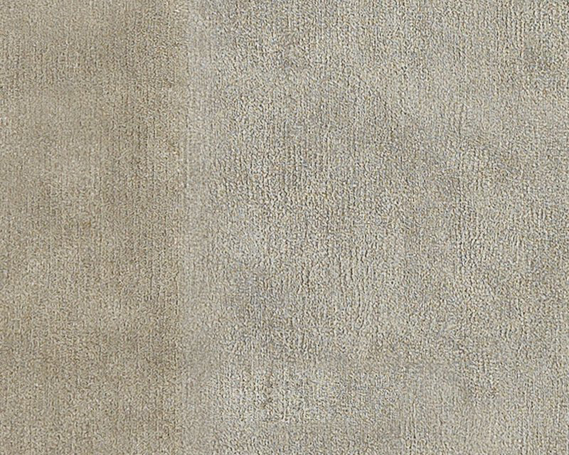 Border Striped Area Rug in Beige/Gray, Rectangle 12' x 16'