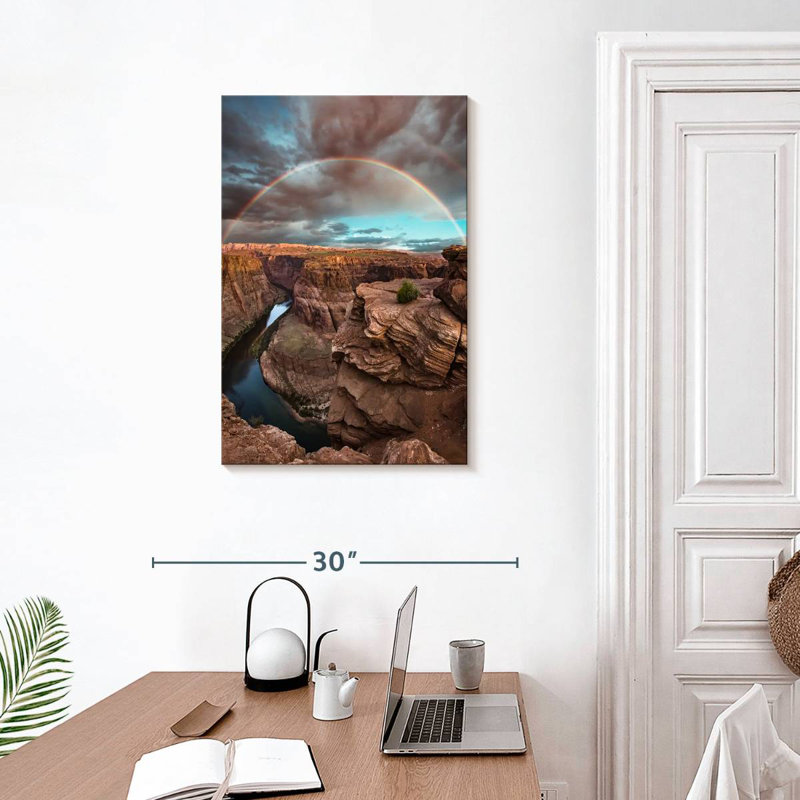 Alvord Horseshoe Bend Rainbow, 30" H x 20" W