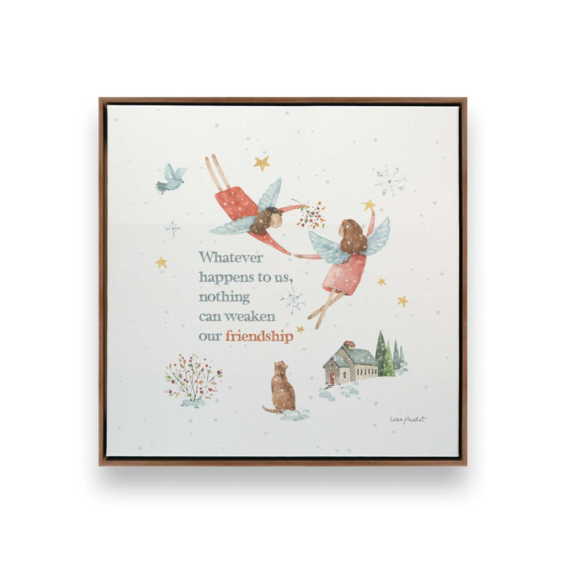Kimberle V By Lisa Audit Canvas Art Print, 31.5" H x 31.5" W, Framed Print without Mat, Brown