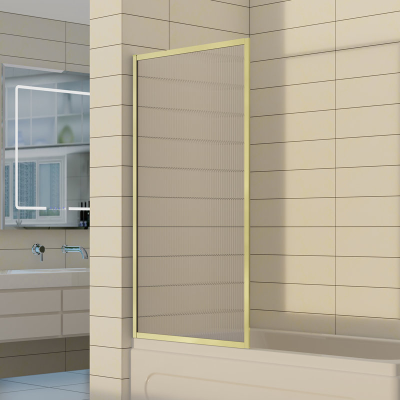 Fixed Framed Over Bath Shower Screen