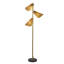 Lampe sur pied en rotin tissé à la main 61 po 61 po Coastal
