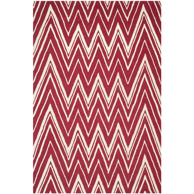 Tapis en laine touffeté à la main Sanyla, Rectangle 3 pi x 5 pi