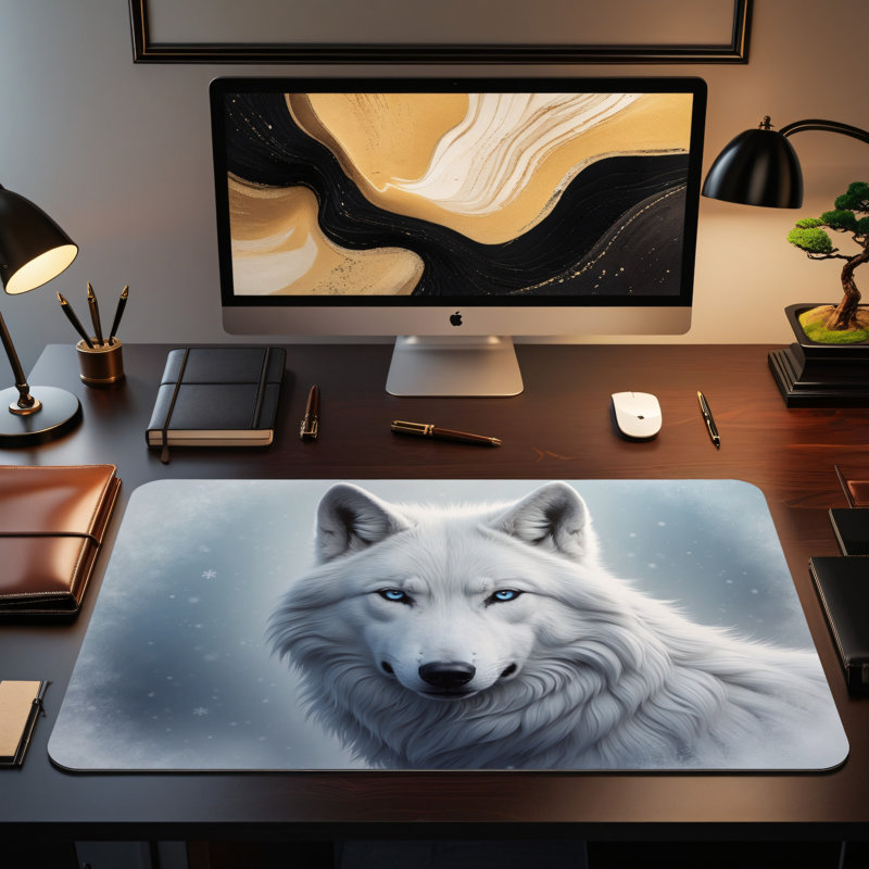 Polyester Desk Pad, 31.5x15.5