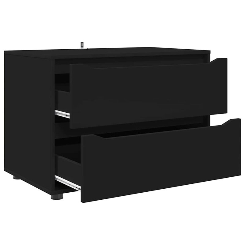 80cm W Chest of Drawers, Black