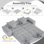 Canapé modulaire surdimensionné Boneless-1437834408