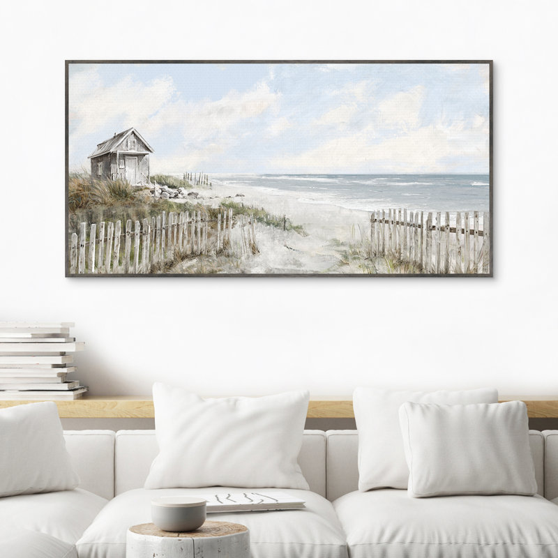 «Summer Hideaway By Studio Arts», art mural encadré
