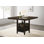 Freidin Square Counter Height Table With Storage Espresso