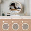 Makeup Vanity with Light mirror,5 drawers,1 chair