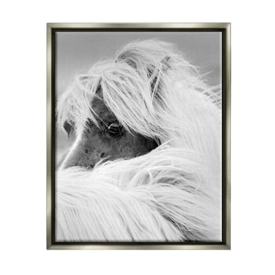" Horse Gazing Windblown Mane " by Danita Delimont Painting Print