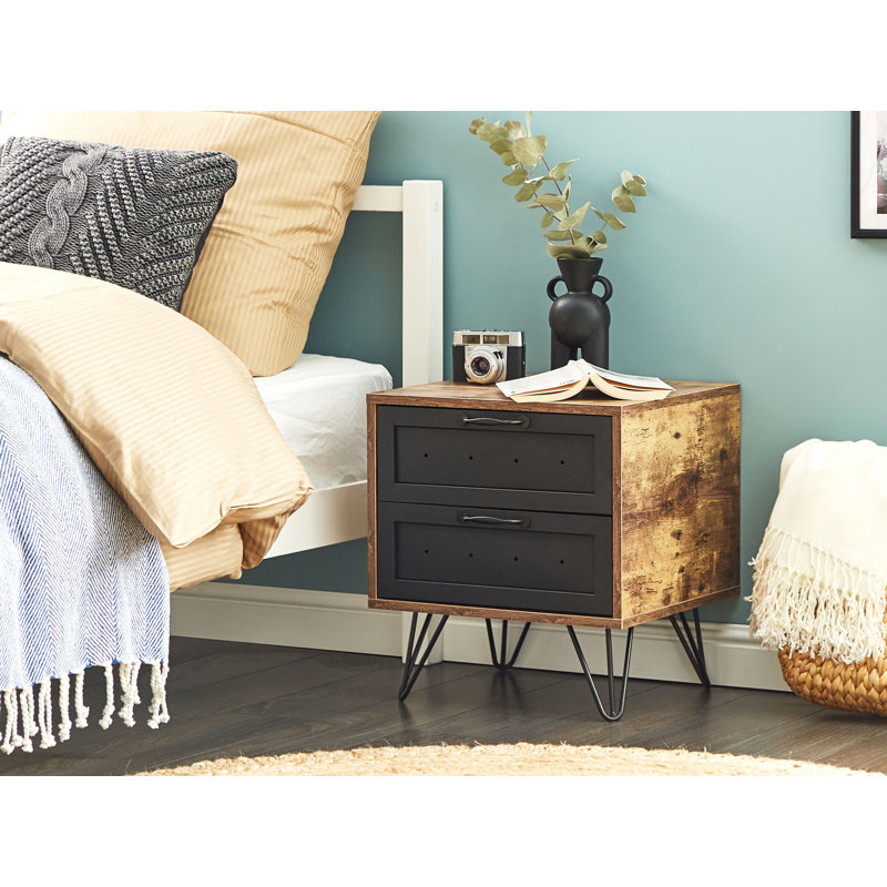 Zierikzee 45cm W Particle Board / Chipboard Bedside Table