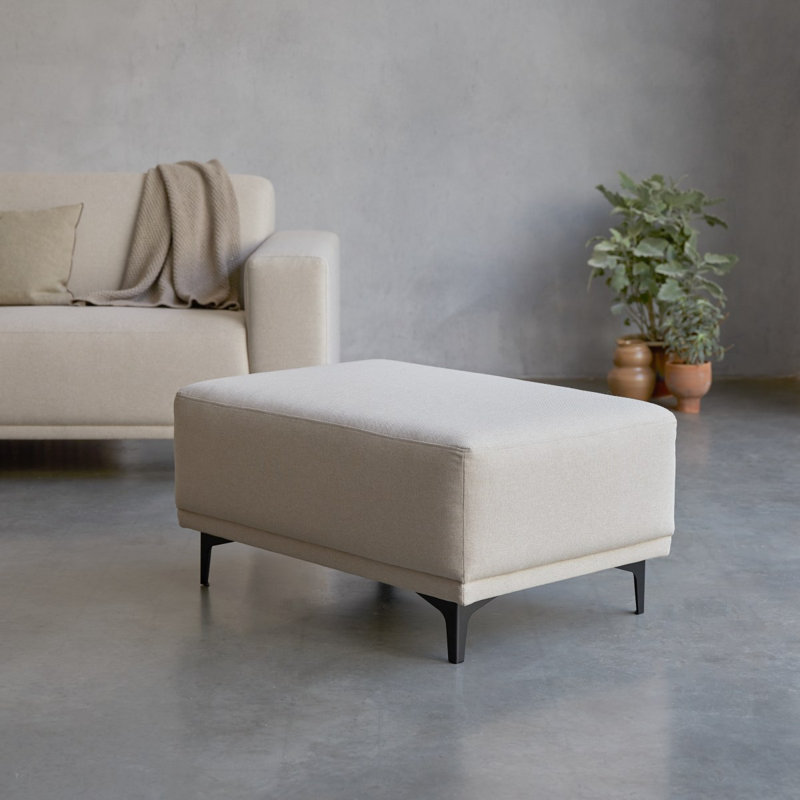 Lars 1 Seater Fabric Sofa, Cream