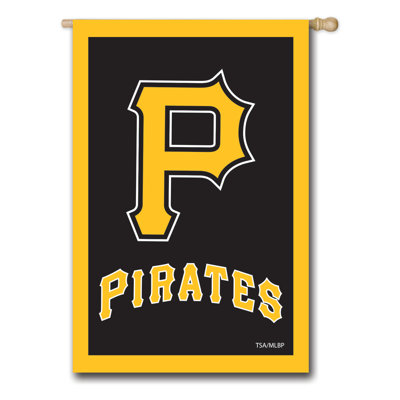 MLB Double Sided 44 in. H x 29 in. W Nylon House Flag