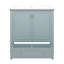 Ensemble de meuble-lavabo 30 po avec lavabo, armoire de salle de bain multifonctionnelle avec portes et tiroir, structure solide et panneau en MDF-1851089908