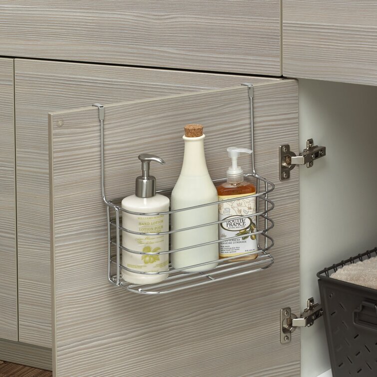 Spectrum Diversified Designs Duo Over the Cabinet Towel Bar and Bottle  Organizer 