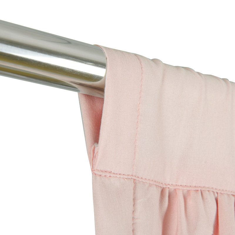  Rideau en polyester, Pêche, L 54 po x L 84 po