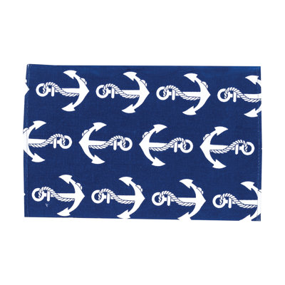 Daigneault Beachy Anchor Cotton Placemat Set of 6