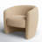 Solace Upholstered Barrel Chair-861684925