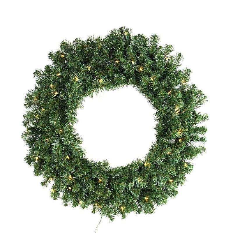 Couronne lumineuse 20 po, Vert, H 20 po x l 20 po x P 4 po