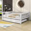 Lit de jour en bois Havund avec lit gigogne simple et garde-corps de clôture-50133392-50133397