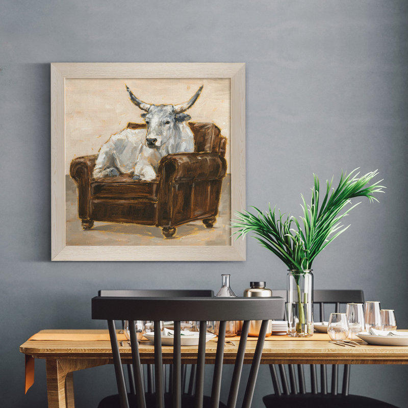 Reproduction d’art sur toile encadrée « Sand Stitch IV », H 35,5 po x l 35,5 po x P 1,5 po, Cadre blanc