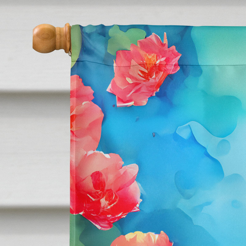Drapeau de maison en polyester à double face H 40 po x l 28 po