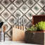 Carreau de céramique à motif pour mur et plancher 13 po x 13 po Harmonia-90638302
