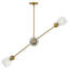 Lustre spoutnik articulé convertible 4 lumières Livie-1833054762