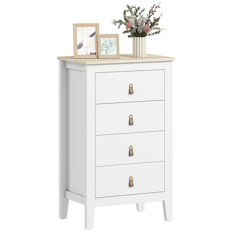 60cm W Chest of Drawers, White