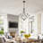 Ainoah 5 - Light Dimmable Chandelier