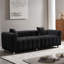 Canapé rembourré Modern Bubble avec pieds en métal et 2 coussins-1836961248
