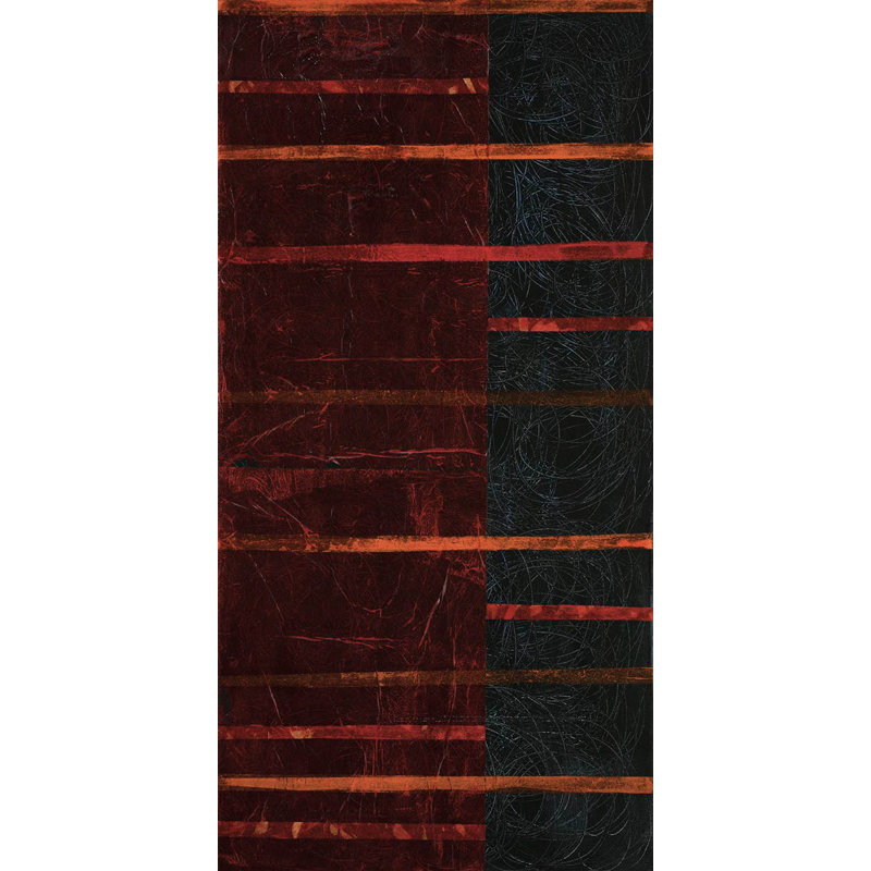 Linear Series Red I Print by Joyce Creiger
