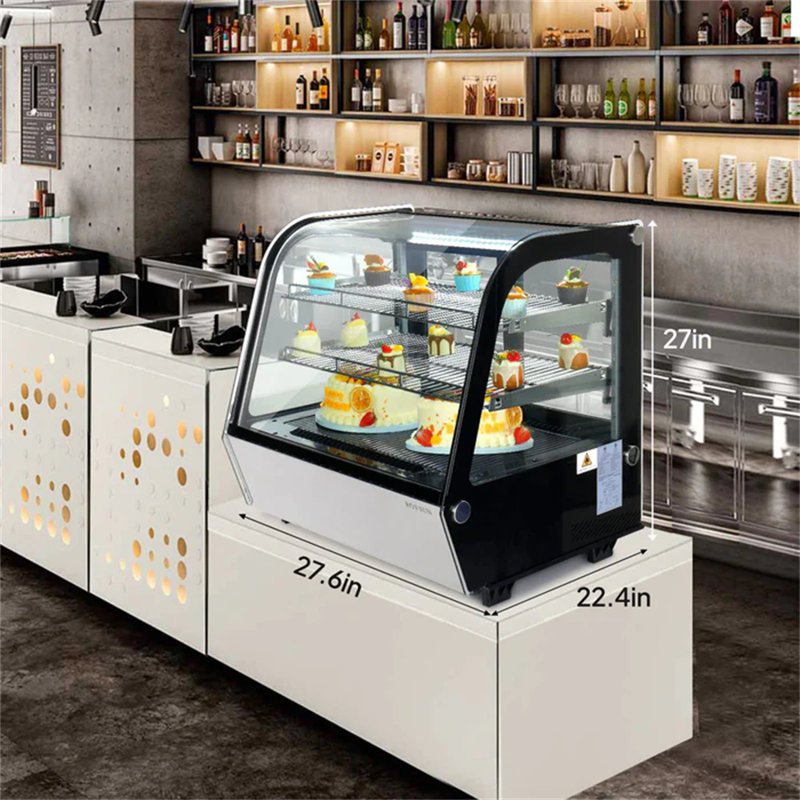 Vitrine de comptoir réfrigérée 4,2 pi cu