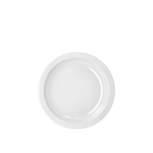 Rosti Hamlet Dessert Plate, Melamine, White, 18cm