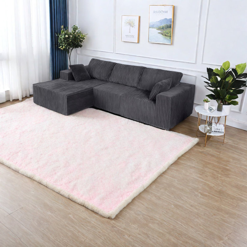 Canapé modulaire spacieux, canapé rembourré en mousse grise pour la maison